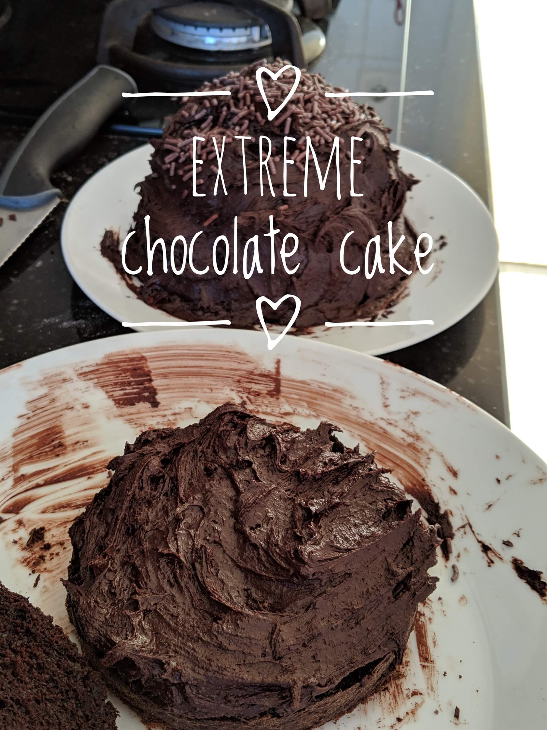 Extreme chocolate cake